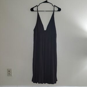 The Limited Elegant Brown Backless Dress